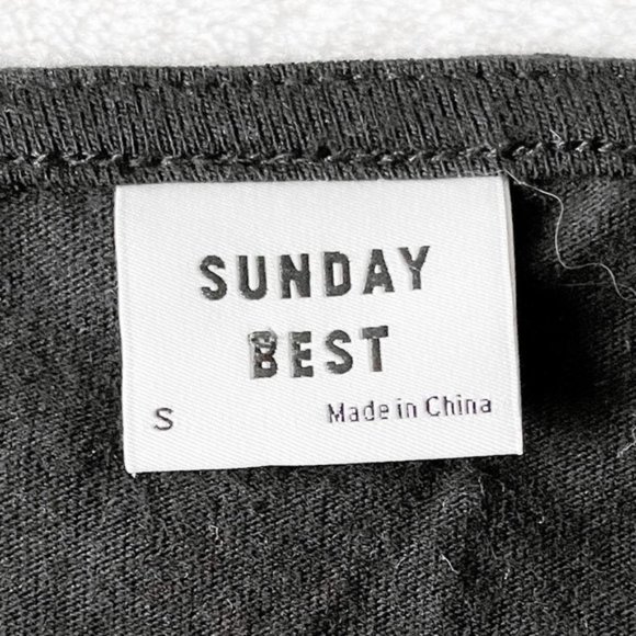 Sunday Best NWT Smocked Crop top - Picture 4 of 6